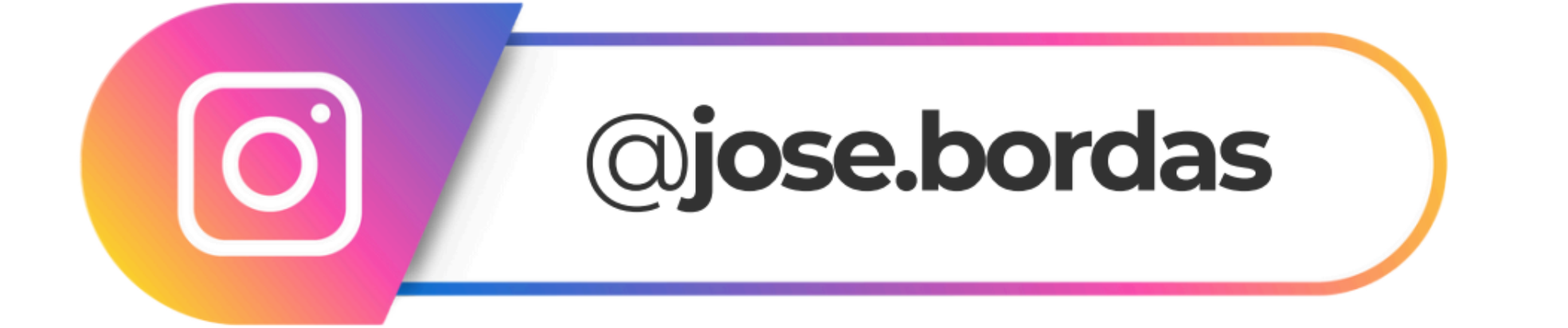 José Bordas en Instagram